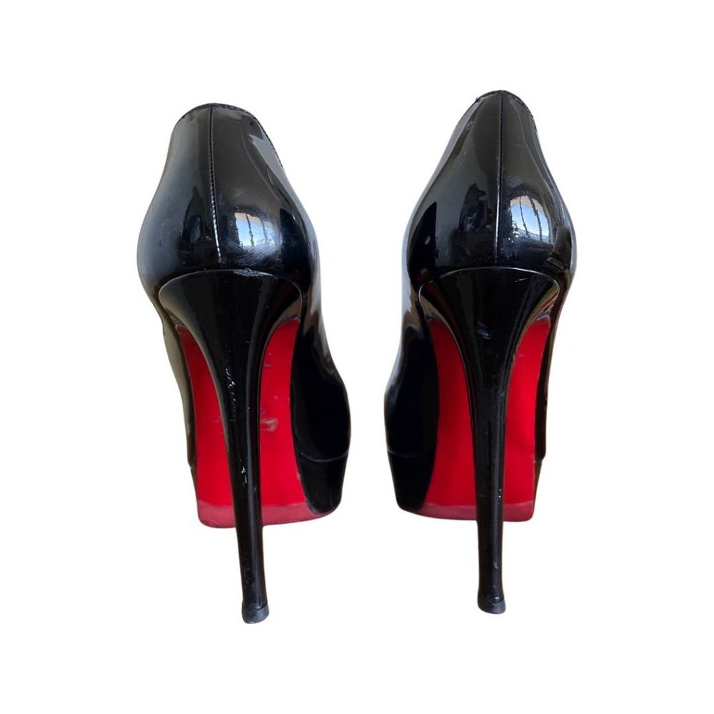 Christian Louboutin Black Patent Leather Heels